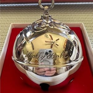 1980 Reed & Barton Silver Holly Bell